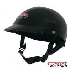CASCO ABIERTO HALCON BIKE RIDER NEGRO T- CICLISTA